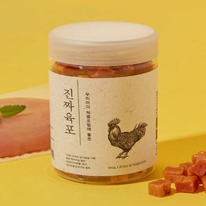 [진짜육포] 닭가슴살 180g x 2개 (닭가슴살 180g x 2개)