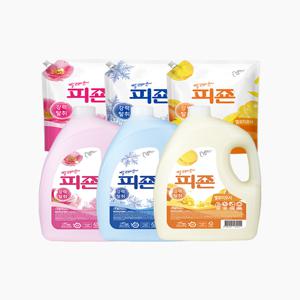 [피죤] 섬유유연제 레귤러 4210ml 용기X1개 + 2100ml 리필X2개 3종 (택1)