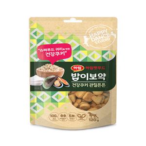 [하림펫푸드] 밥이보약 건강쿠키 120g x 3개 3종 (택1)