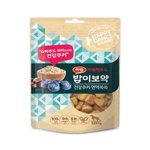 [하림펫푸드] 밥이보약 건강쿠키 120g x 3개 3종 (택1)