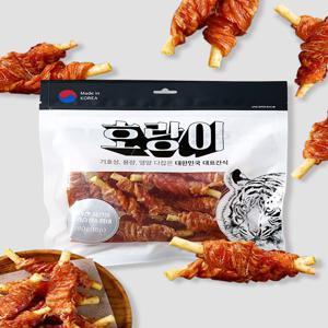 [호랑이] 독 콜라겐 치킨롤 닭가슴살&황태 180g x 2개