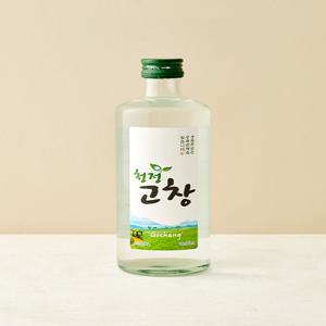 [전통주] 고창서해안 청정고창 소주 16.9도 360ml 10가지 꽃을 담은술