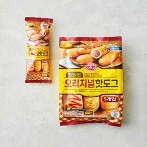 [오뚜기] 맛있는 오리지널 핫도그 400g(80gX5개입)