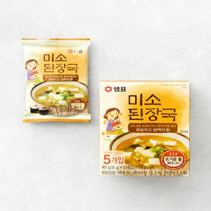 [샘표] 즉석 미소된장국 40g (5개입)