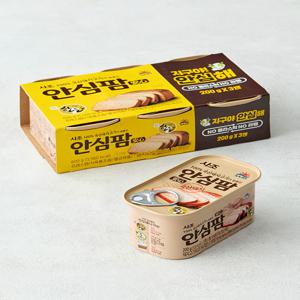 [사조] 안심팜 200g x 3캔 (국산돼지고기)