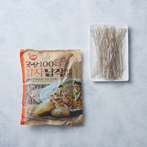 [진미] 국산감자 납작 자른 당면 300g