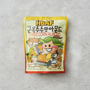 [HBAF] 군옥수수맛 아몬드 190g