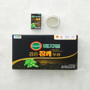 [베지밀] 검은참깨 두유 (190mL X 24팩)