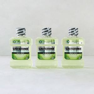 [리스테린] 내추럴 그린티 마일드 구강청결제 250ml x3개입