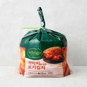 [비비고] 석박지를 넣은 포기김치3kg