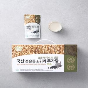 맷돌방식으로 만든 검은콩&귀리 무가당 두유 (180ml X 15팩)