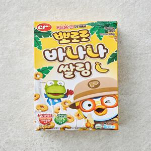 [씨알로] 뽀로로 바나나 쌀링 450g