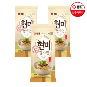 현미쌀소면 400g x3개