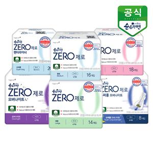 100% 순면생리대 순수한면 제로 중형 16p x 4팩 외 전상품