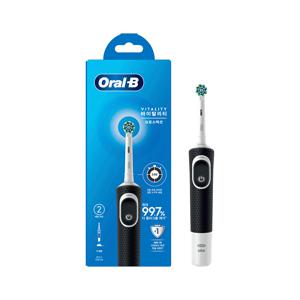 [Oral-B] 오랄비 전동칫솔 D100 바이탈리티 크로스액션 블랙