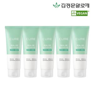 [김정문알로에] 큐어 리알로에 수딩젤 150ml 5개