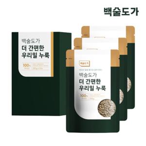 [빽쿡]백술도가 더 간편한 우리밀 누룩 (200g*3) x 3개