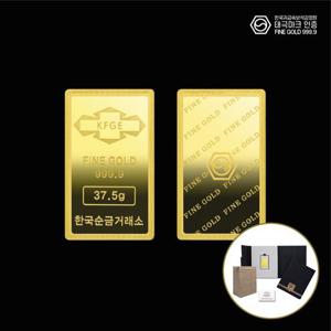 한국순금거래소 골드바 37.5g [24K 99.99% 10돈]