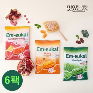 독일직수입 천연허브 목캔디  3종 6팩 기획