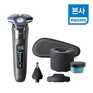 PHILIPS  SkinIQ 7000 시리즈 전기면도기 S7887/71 다크 크롬