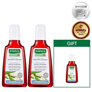 [듀오]  윌로우바크 트리트먼트 샴푸200ml x2+GIFT