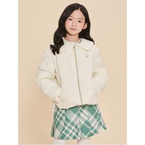 BEANPOLE KIDS 여아 덕다운 숏 경량패딩  아이보리 (BI4838G040)