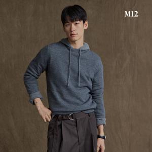 M12 X Maison De Cashmere 24FW 남성 캐시미어100 풀오버