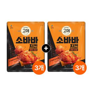 고메 소바바치킨 양념순살 375g x6개