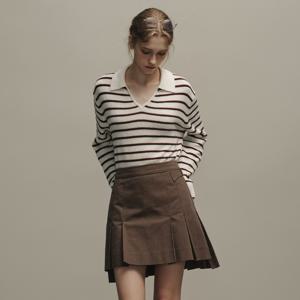 VELO pleats mini skirt_3colors