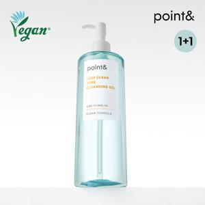 [포인트앤] point& 딥클린 포어 클렌징 오일490ml X 2개