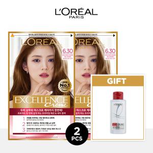 엑셀랑스 크림 염모제 1+1+본드리페어 샴푸 100ml