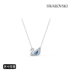 [본사정품] Swan 블루 로듐 목걸이 5533397