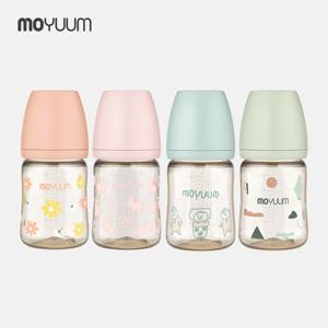 PPSU 올인원 젖병 170ml 4팩 - 파스텔 에디션(데이지+래빗+민트+클라우드)