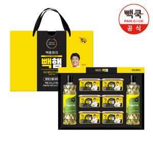 혼합 선물세트 빽햄 200g x 6개 + 카놀라유 500ml x 2개