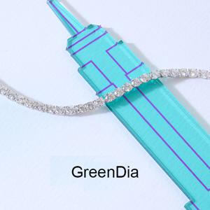 [GreenDia] 18K 5.캐럿 테니스팔찌