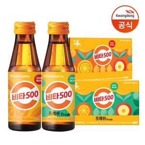 광동 비타500 오리지널 100ml x10병 +비타500 fresh 100ml x10병