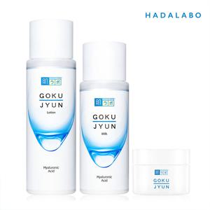 고쿠쥰 3종 로션170ml+밀크140ml+크림50g+3초진정토너패드2개(4매)