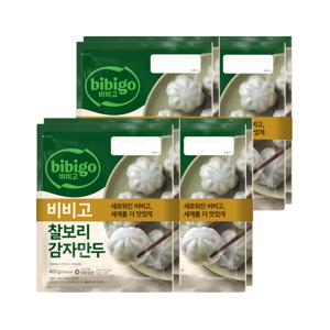 비비고 찰보리 감자만두 400g 2개입 x4개(총 8개)