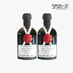 멩가졸리 발사믹모데나 유기농 8년산 식초 250ml 2개