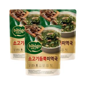 비비고 소고기 듬뿍 미역국 460g x3개