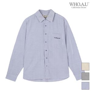 [최초가 39,900원]  데일리 긴팔 스트라이프 셔츠_WHYAA3821U-T