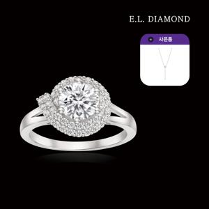 [E.L DIAMOND]18K 랩다이아몬드 1.29캐럿 알파 반지