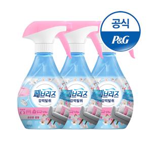 페브리즈 섬유탈취제 은은한꽃 향 370ml 3개