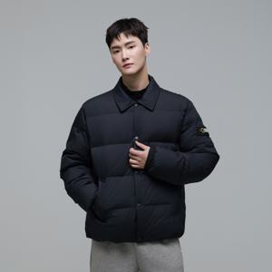 N244MDW950 카라 경량 구스 다운 점퍼 NAVY