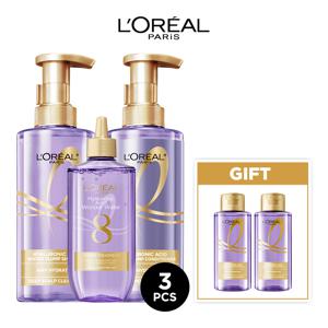 히알루론산 두피 샴푸 440ml+컨디셔닝 헤어팩 440ml+세럼 트리트먼트 200ml 3종+히알루론산 샴푸 100ml 2개