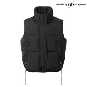 정상가:79,000원 | 하이넥 데일리 스트링 아방핏 패딩 베스트 (NO4VW007L0)