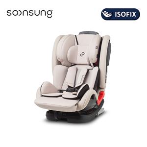 브릭 프로 토들러 주니어 카시트 (ISOFIX) 밀키베이지 / 선쉐이드+컵홀더+브릭가드+레그레스트