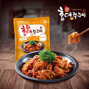 300g 약간매운맛 6팩(+치즈사리) 수제양념 쭈꾸미볶음