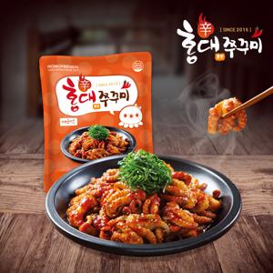 500g 매운맛 4팩(+치즈사리) 수제양념 쭈꾸미볶음