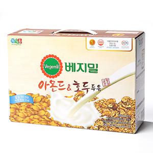 베지밀 아몬드와 호두 두유 190ml x 24팩